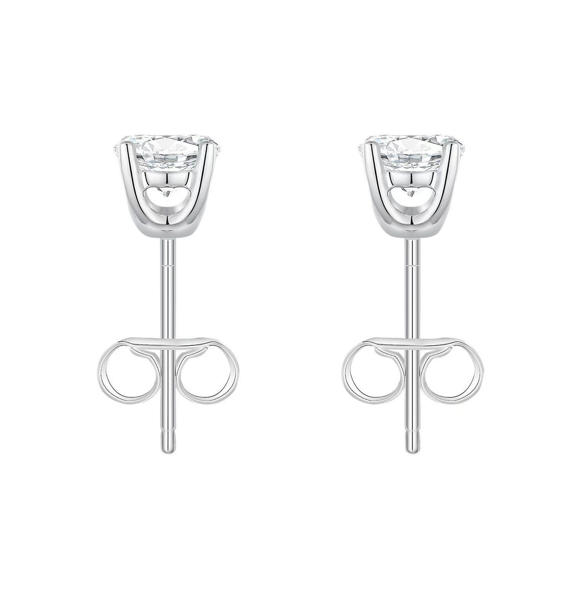 Open Gallery Round Stud Earrings
