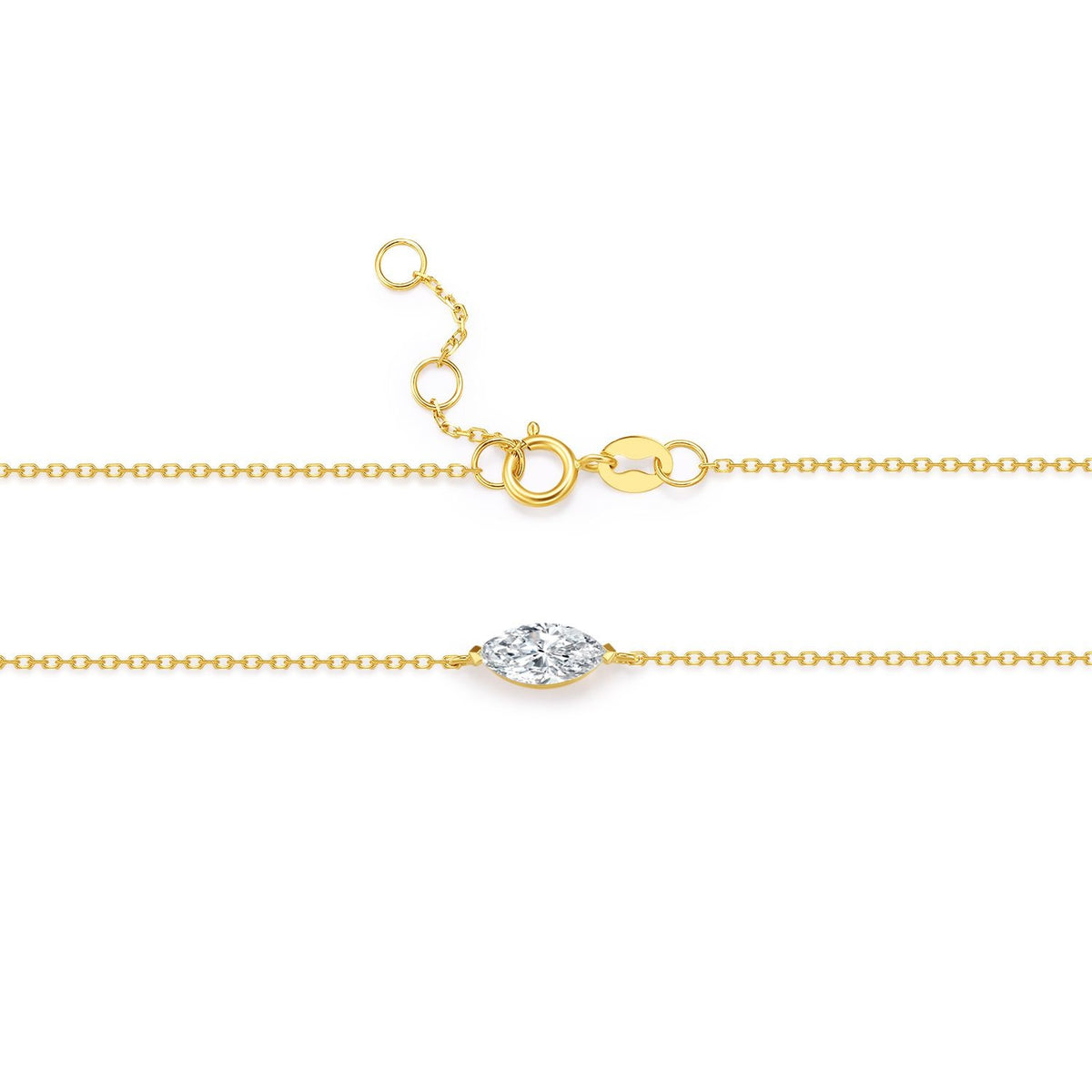 Marquise Solitaire Bracelet