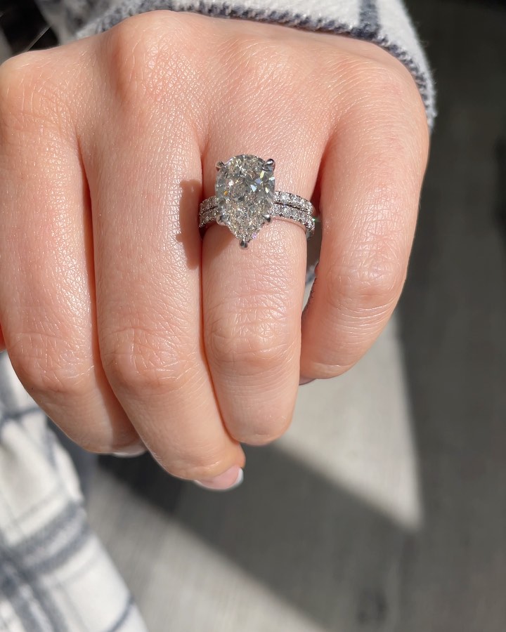 Pear Ring Design · PE-014
