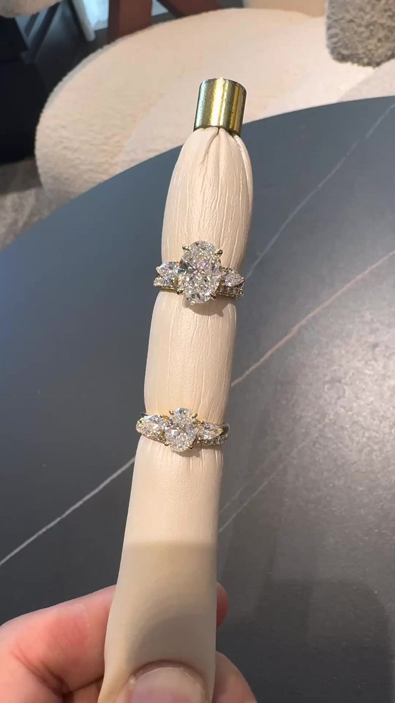Oval Bridal Styling Ring