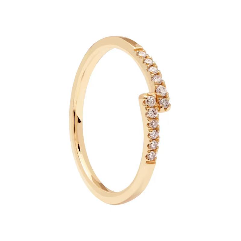 Offset Pavé Band