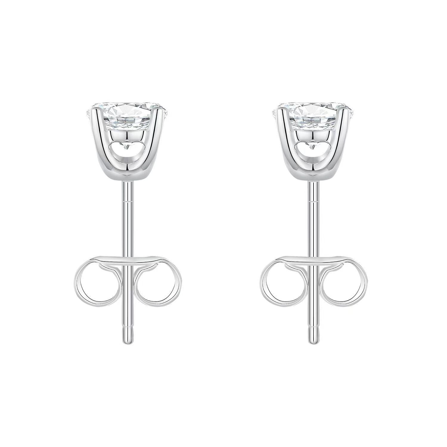 Open Gallery Round Stud Earrings