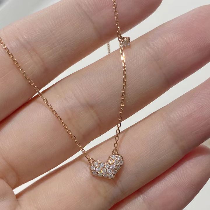 Pavé Heart Necklace