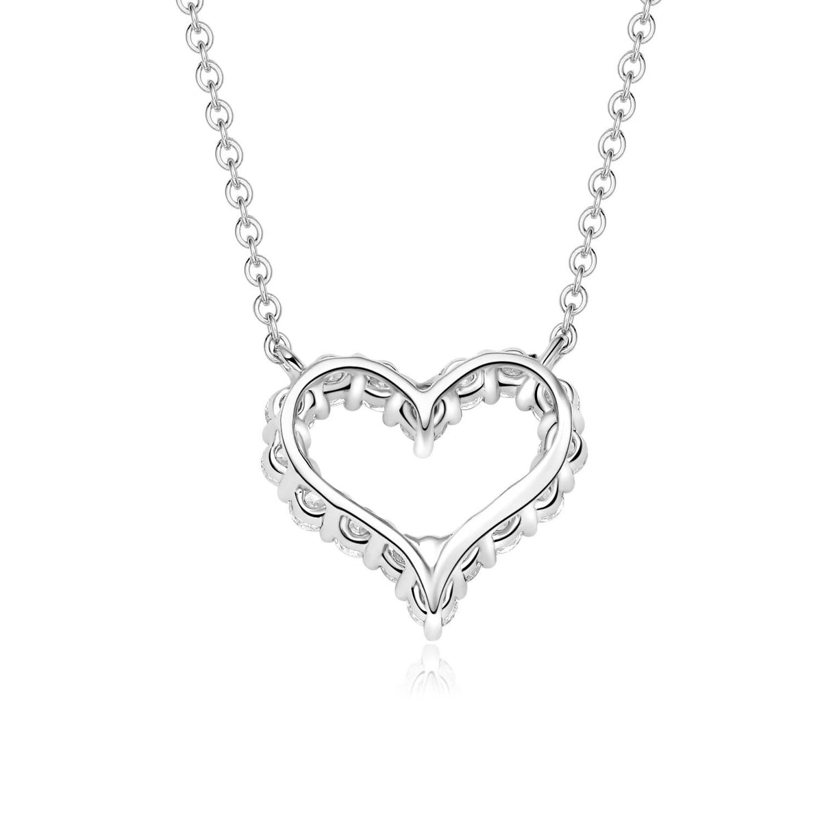 Open Heart Necklace