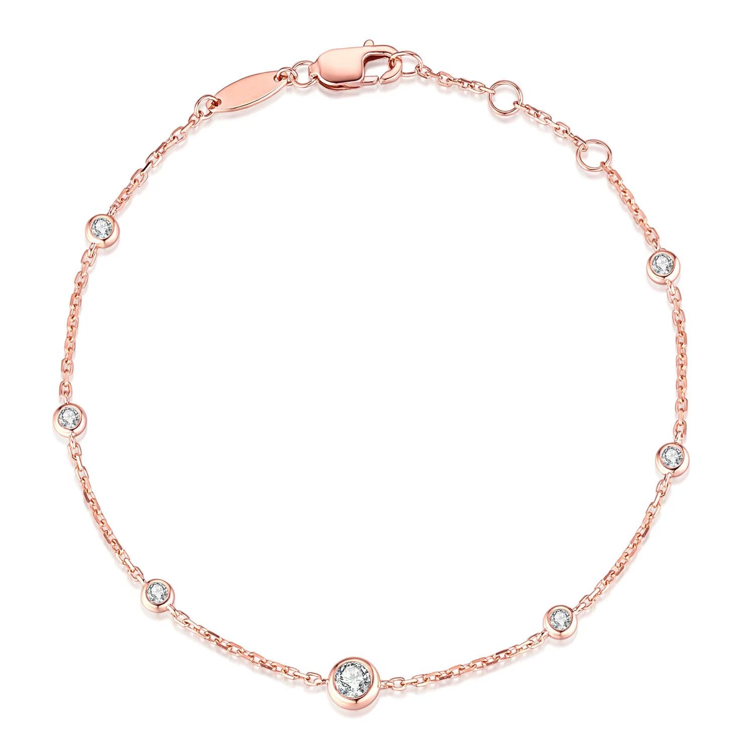 Graduated Bezel Station Bracelet
