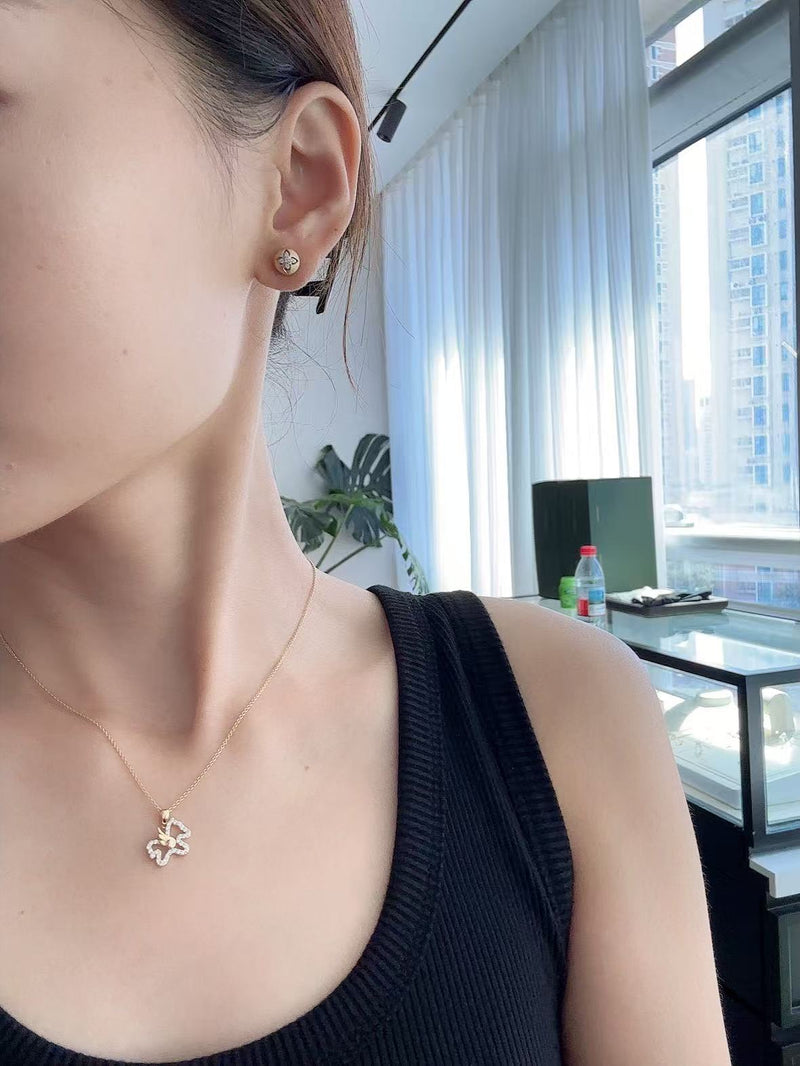 Sculpted Butterfly Necklace