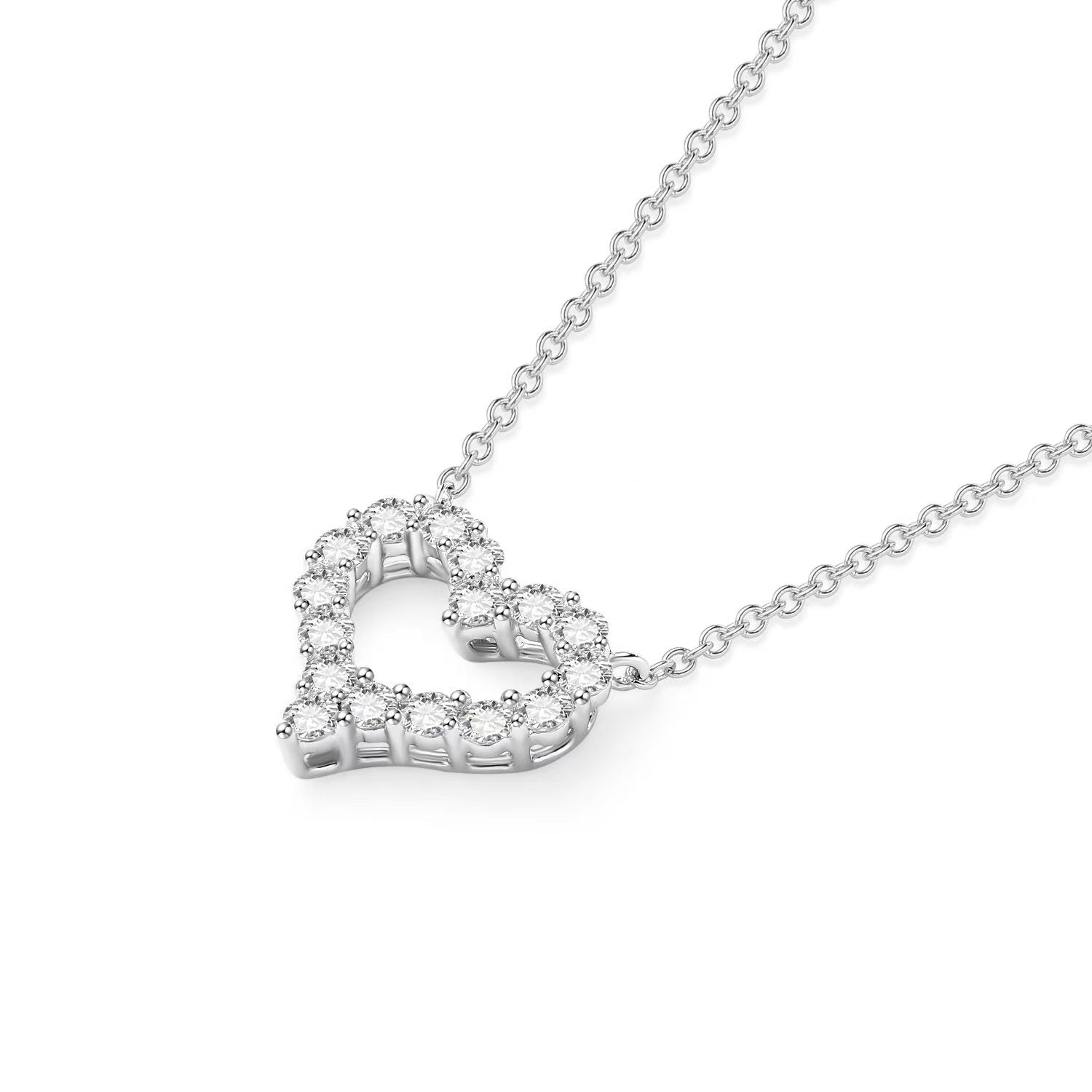 Open Heart Necklace