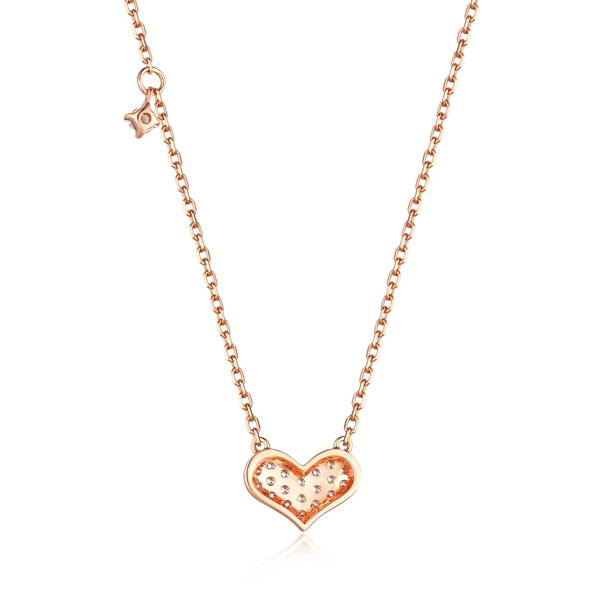 Pavé Heart Necklace
