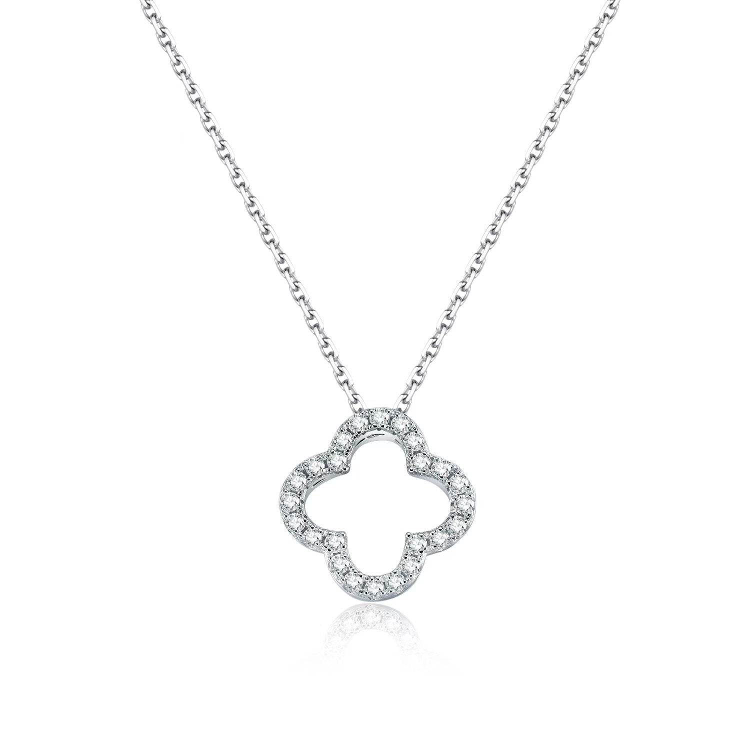Open Clover Necklace