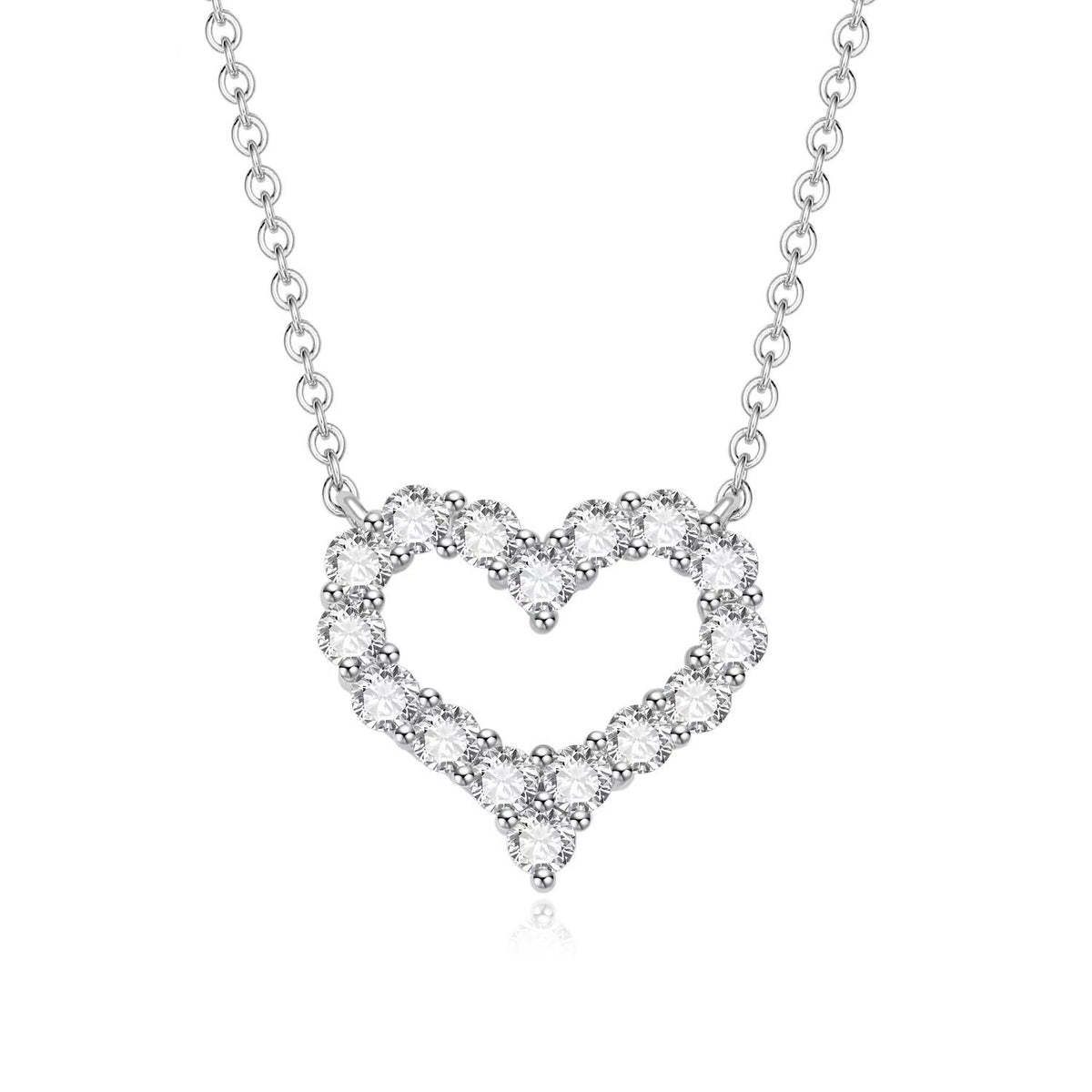 Open Heart Necklace