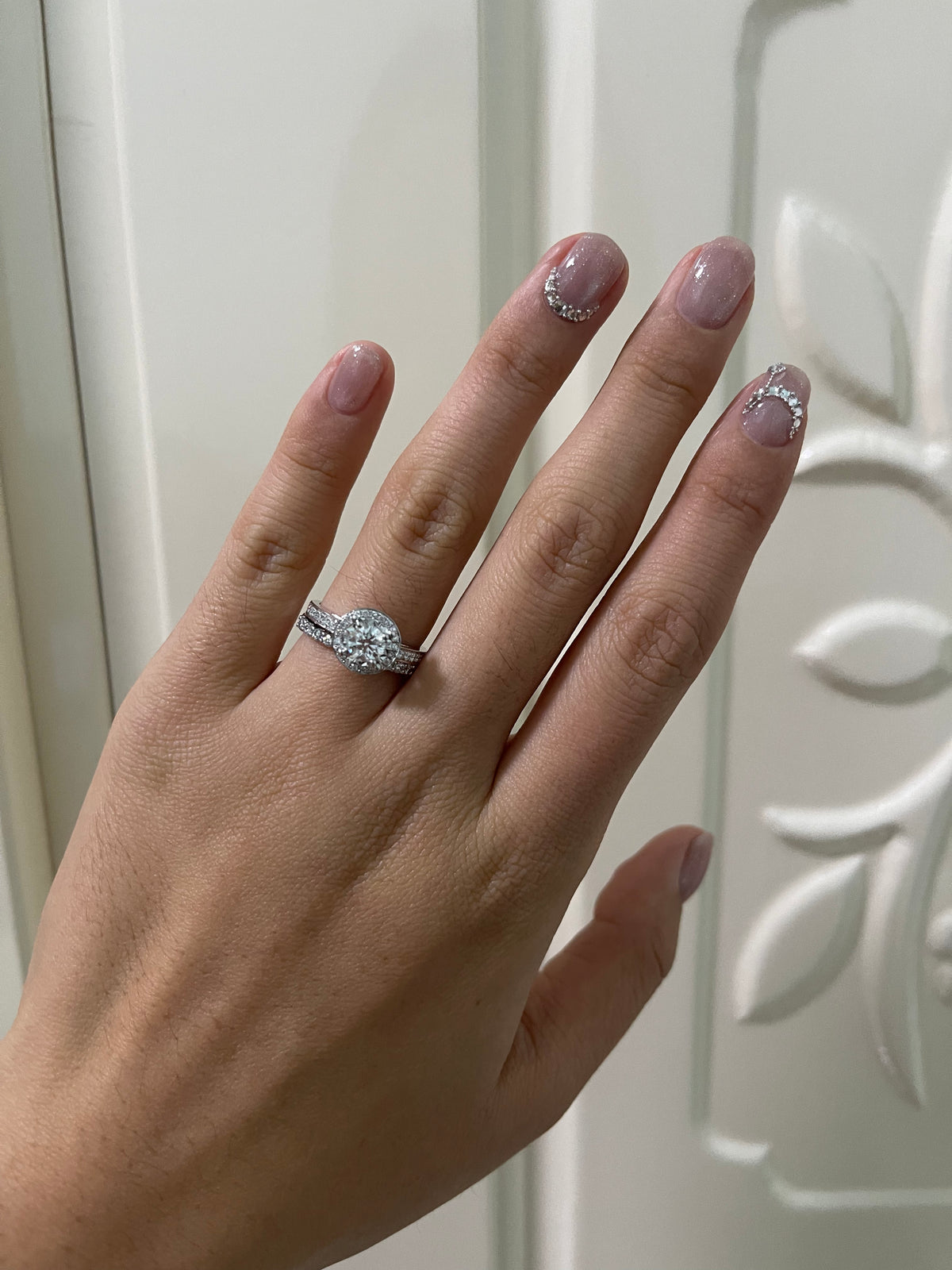 Round Petite Solitaire Ring