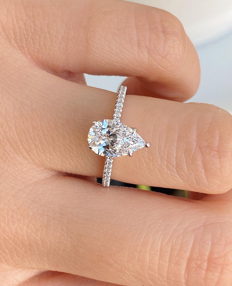Pear Ring Design · PE-009