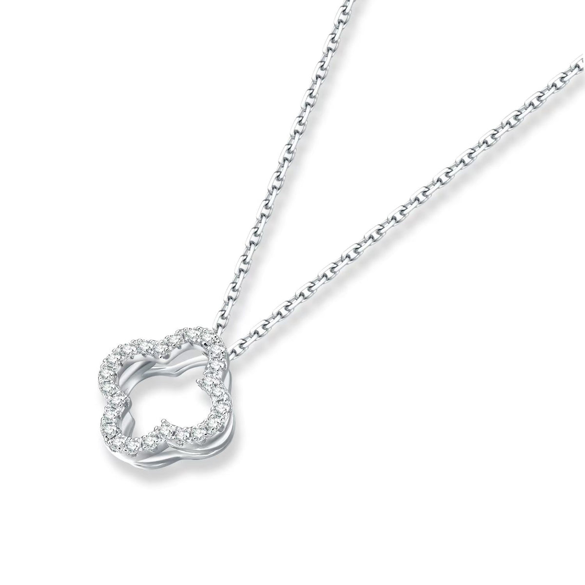 Open Clover Necklace