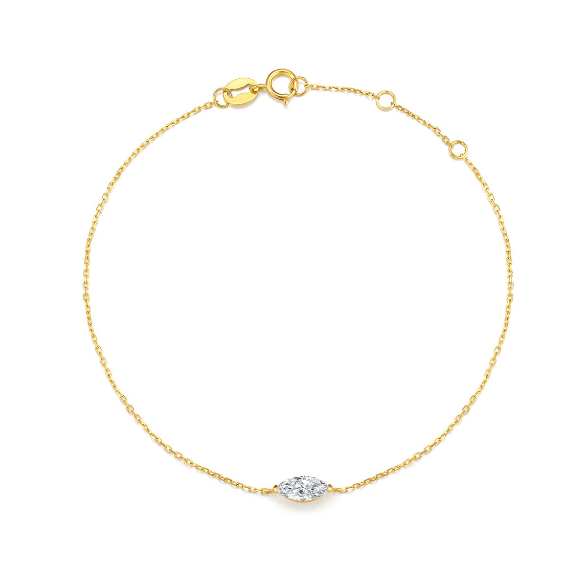 Marquise Solitaire Bracelet