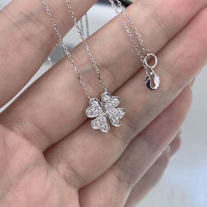 Four-Heart Clover Necklace