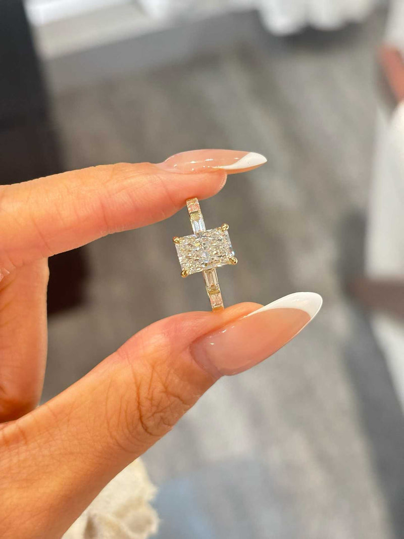 Radiant Pavé Band Ring