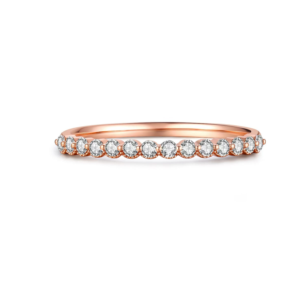 Petite Round Scalloped Band